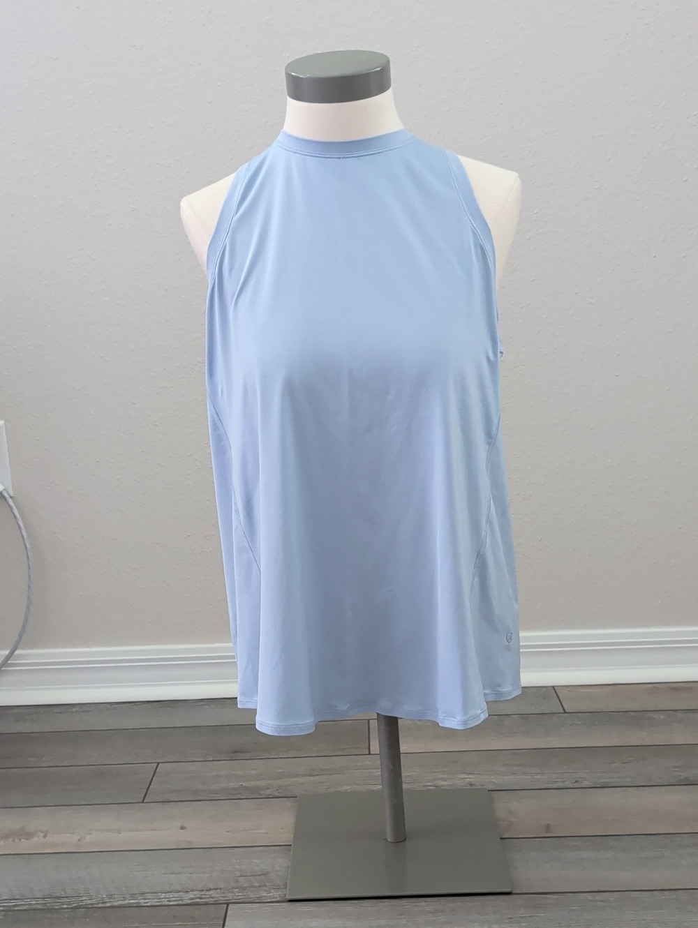 Lululemon Sleeveless Light Blue Halter Neck All Tied Up Women's Top
